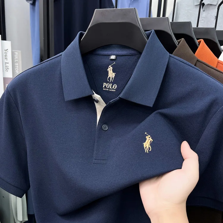 P140 26 Quality POLO ， ， Breathable ， LOGO， ⚡️ T ⚡️ ， ！Sizes：M-4XL（ 210 、 。